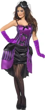 Karnevalový kostým Smiffys Sexy šaty burleska Lolita fialové/černé