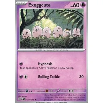 Volný čas Pokémon PAF 023/091 Exeggcute - Paldean Fates Stav: Near Mint, Verze: NORMAL