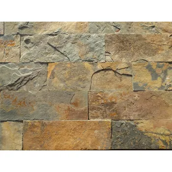 KAMENNÝ OBKLAD BŘIDLICE MULTICOLOR 15 X 45