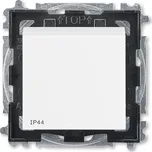 ABB LEVIT Přepínač střídavý IP44, s krytem, bezšroubové svorky, řazení 6, bílá/bílá