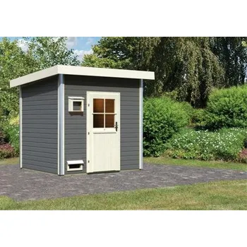 Sauna finská sauna KARIBU NORGE (92118) terragrau