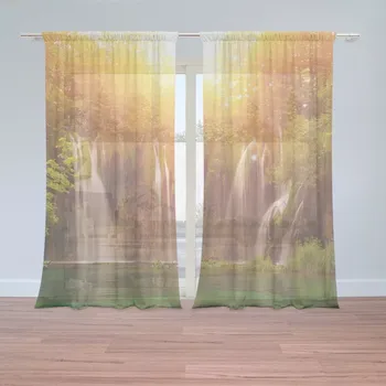 Záclona Záclony Vodopád: 2 ks - 150x250 cm - Sablio