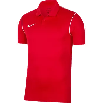 Pánská polokošile s krátkým rukávem Nike Dry Park 20 Polo červená