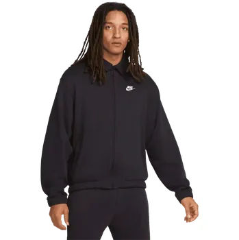 Pánská bunda Harrington Nike Club Fleece černá