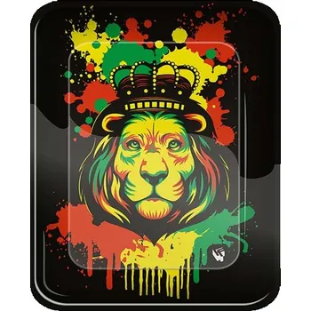 Black Leaf Kovový podklad Rasta Lion