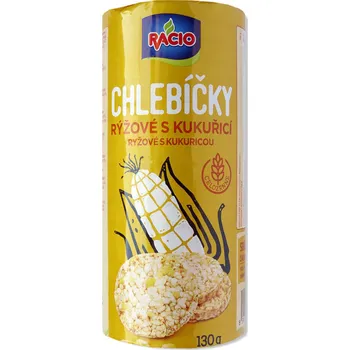 Rýžový chlebíček Racio Chlebíčky rýžové s kukuřicí 130 g