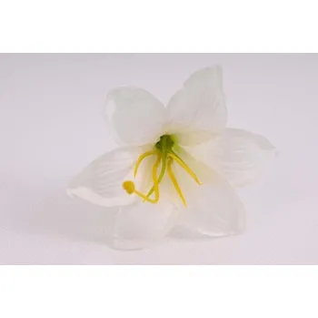 umělá květina Lilie květ 9 cm krémová