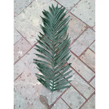 Zahradní dekorace Palmový list tmavý, 85 cm