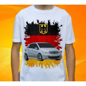 Pánské tričko tričko Mercedes Benz B245 122 (triko s osobním autem)