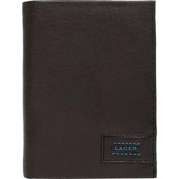 Pánská peněženka LAGEN kožená LG-1128 černá BLK
