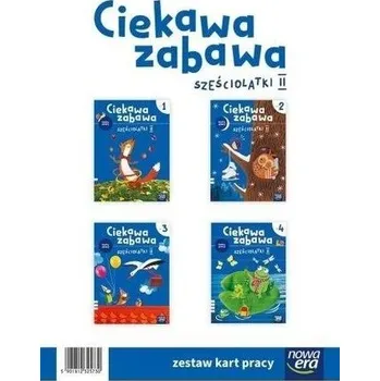 Cizojazyčná kniha Ciekawa zabawa 6-latki Karty pracy cz.1-4 2022 NE - praca zbiorowa