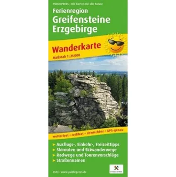 PUBLICPRESS Wanderkarte Ferienregion Greifensteine Erzgebirge