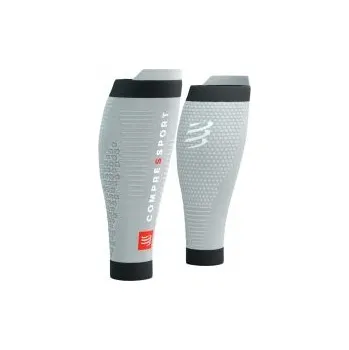 Běžecké oblečení COMPRESSPORT R2 3.0 grey melange/black T4 návleky + DÁREK DLE VÝBĚRU!