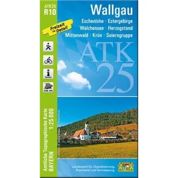ATK25-R10 Wallgau (Amtliche Topographische Karte 1:25000) - Landesamt für Denkmalpflege Hessen