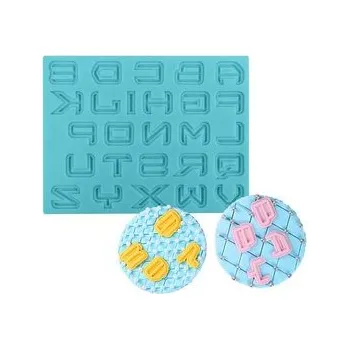 Forma na pečení Silikonová formička abeceda scifi - Cakesicq