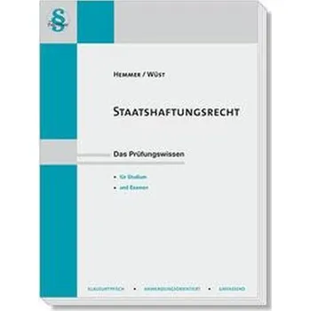 Staatshaftungsrecht - Hemmer, Karl-Edmund [DE] (2023, Brožovaná, Hemmer-Wuest)