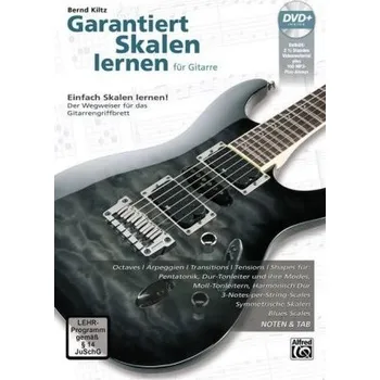 Garantiert Skalen lernen für Gitarre, m. 1 DVD - Kiltz, Bernd