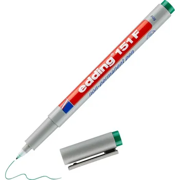 Nepermanentní popisovač EDDING 151 F OHP, zelený