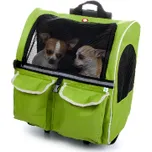 JK Animals Batoh TRAVEL zelený 44×34×46/106 cm