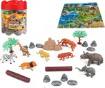 Mac Toys Zvířátka safari 21 ks
