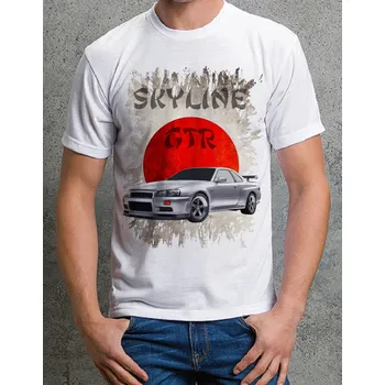 Pánské tričko tričko Nissan Skyline GTR 116 (Trička s motivy aut)