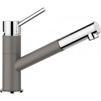 Vodovodní baterie Blanco Kano-S se sprškou šedá vulkán 526952