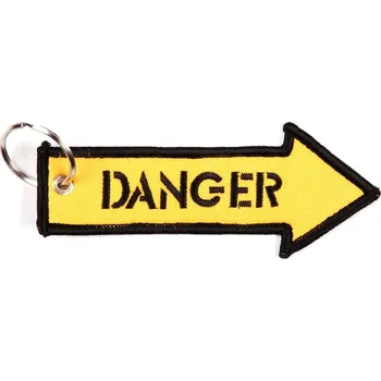 Oblečení a móda Fostex Garments Klíčenka "Danger"