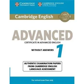 Anglický jazyk Cambridge English Advanced 1 for Revised Exam from 2015 Student's Book without Answers