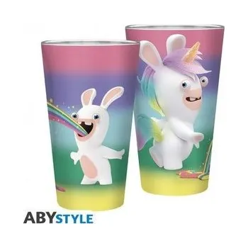 Desková hra Sklenice Rainbow Rabbids (400 ml)