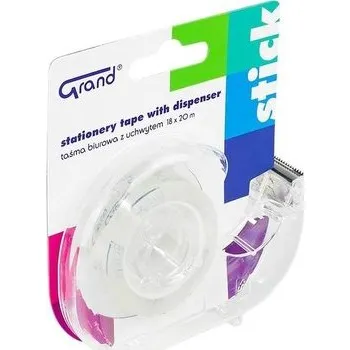 Set školních potřeb Taśma biurowa z uchwytem 18x20m GRAND