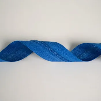 Zip TKY spirálový metráž #3 mm modrý bez jezdce