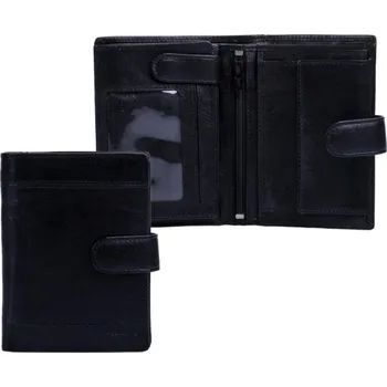 Kožená pánská peněženka LN-2020 černá