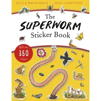První čtění Superworm Sticker Book - Donaldson, Julia