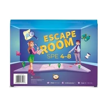 Cizojazyčná kniha Gra scape Room SPE 4-8 + online