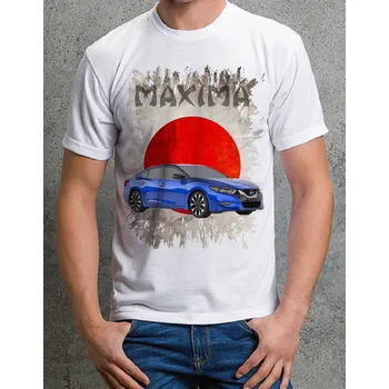 Pánské tričko tričko Nissan Maxima 140 (Trička s motivy aut)