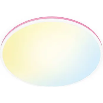 WiZ Rune přisazené LED svítidlo 21W 2100lm 2700-6500K RGB IP20 40cm, bílé