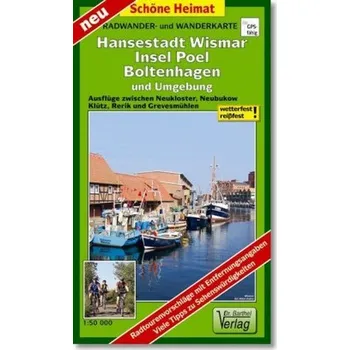 Doktor Barthel Karte Hansestadt Wismar, Insel Poel, Boltenhagen und Umgebung