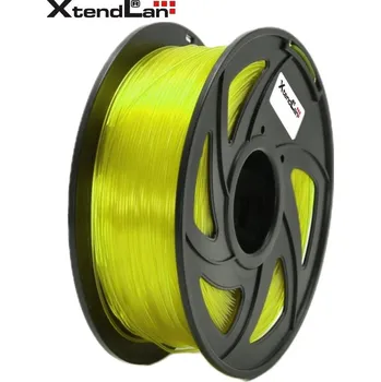 Filament XtendLAN PLA filament 1,75mm průhledný žlutý 1kg