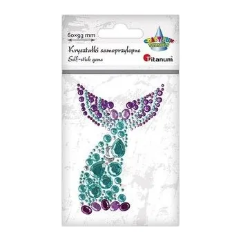 Set školních potřeb Kryształki samoprzylepne ogon syreny 60x93mm