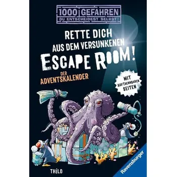 1000 Gefahren: Der Adventskalender - Rette dich aus dem versunkenen Escape Room! - Thilo