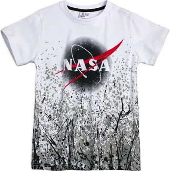 Chlapecké tričko NASA SPACE bílé Velikost: 158-164