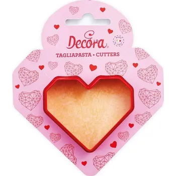 Vykrajovátko Vykrajovátko geometrické srdce 1ks - Decora