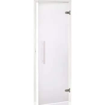Dveře do sauny "A" 7x19 Satin 690x1890 mm White