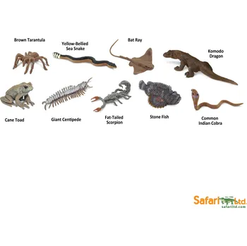 Tuba - jedovatá zvířata