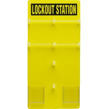Ventil Tabule Lockout, pro 24 osob, k uložení zámků, visaček a uzamykacích mechanismů