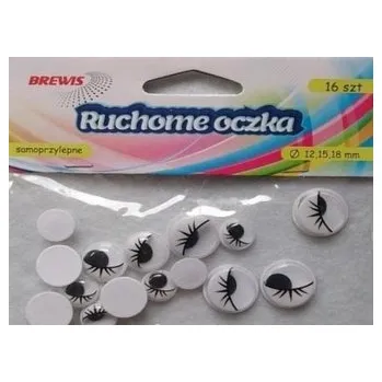 Set školních potřeb Ruchome oczka z rzęsami 16szt