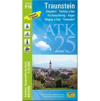 ATK25-P16 Traunstein (Amtliche Topographische Karte 1:25000) - Landesamt für Denkmalpflege Hessen
