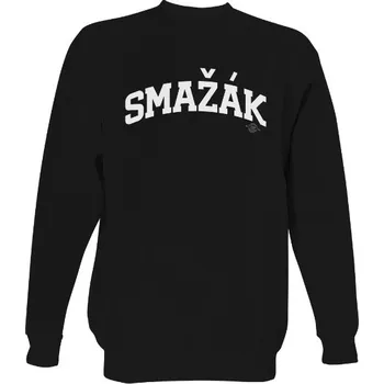 Pánská mikina Mikina bez kapuce Unisex s potiskem SMAŽÁK B pánské