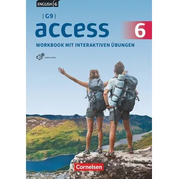 Učebnice English G Access G9 Band 6: 10. Schuljahr - Workbook mit interaktiven Übungen online - Curran, Peadar