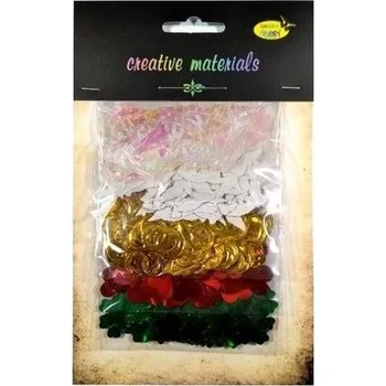 Zestaw elementów ślubnych z folii 30g